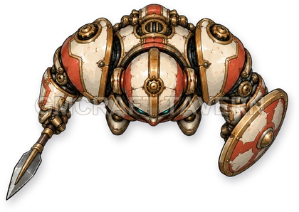 Frontline Protector 03 top-down token preview