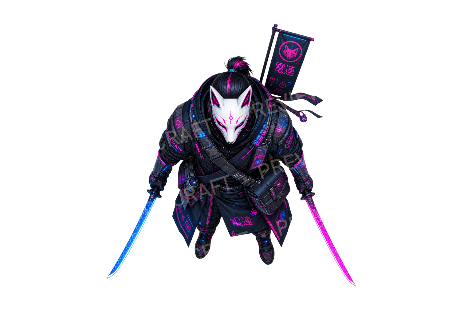 Aperçu du produit Cobalt Kitsune Syndicate 9
