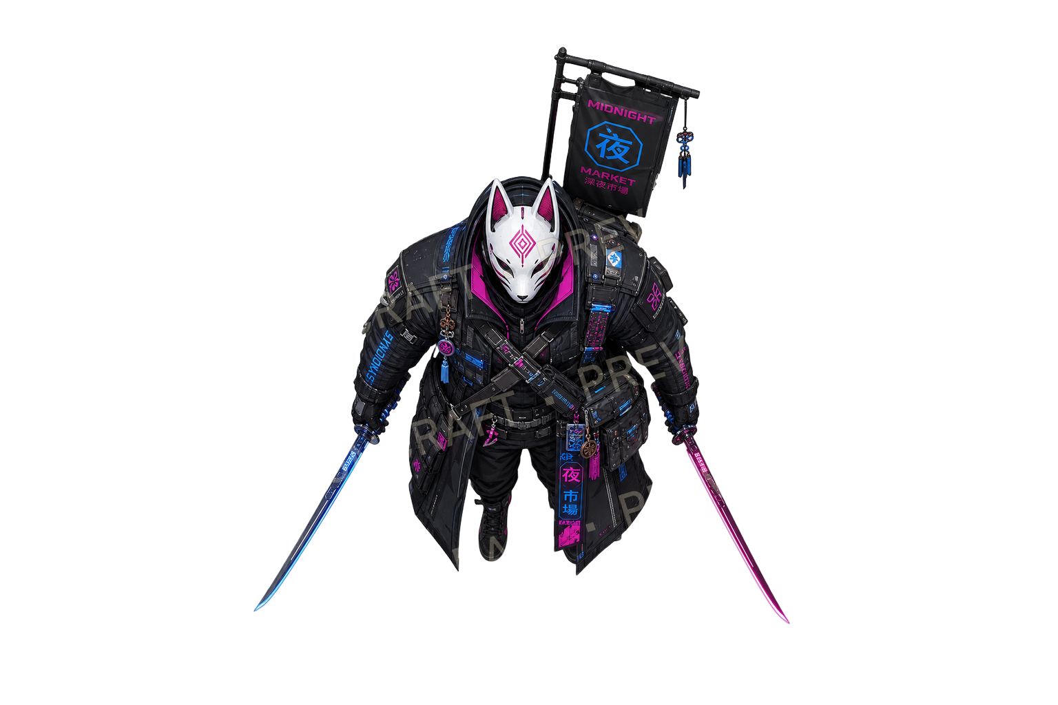 Aperçu du produit Cobalt Kitsune Syndicate 10