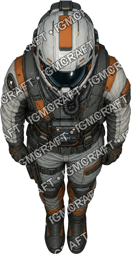 Escort Frigate Pilot top-down token preview