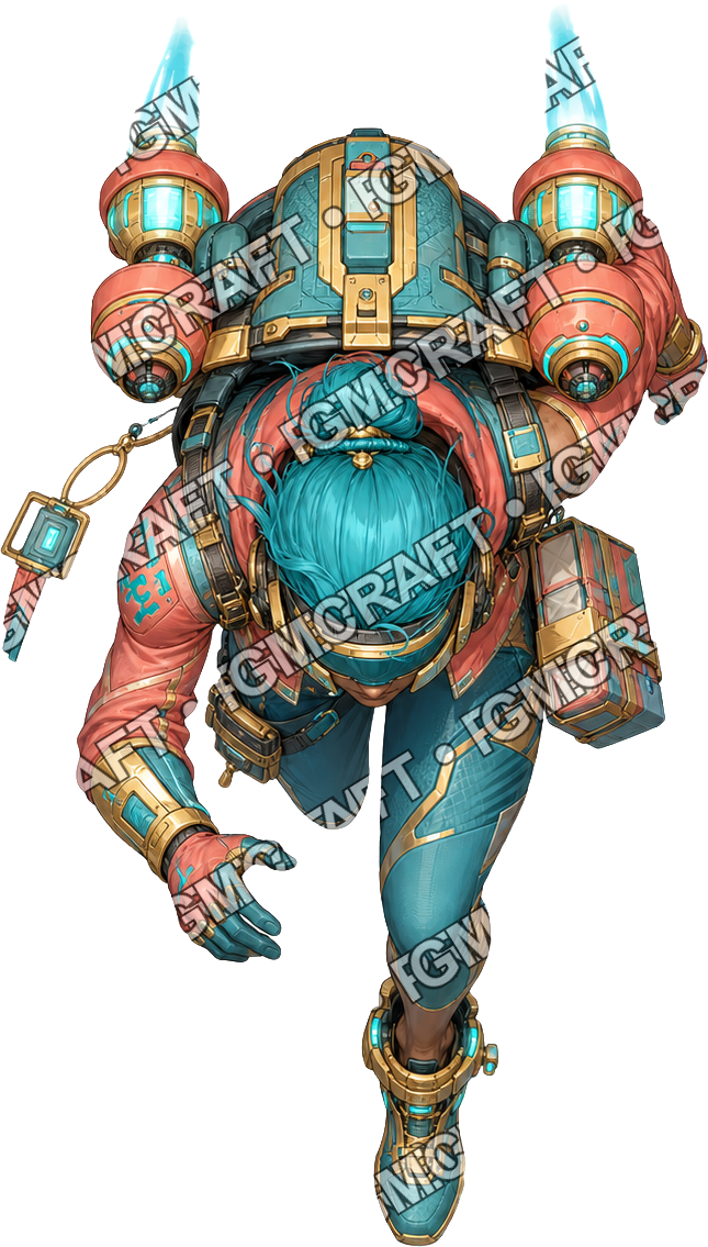 Parcelgust Runner top-down token preview