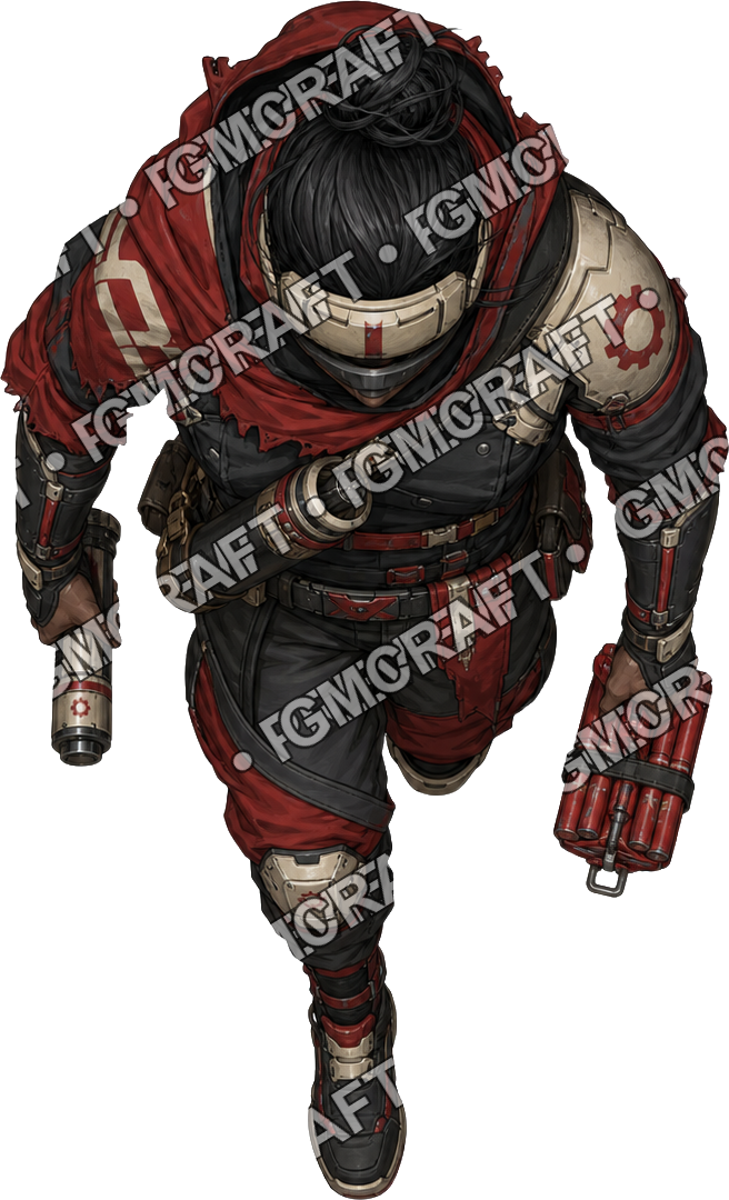 Smelter Union Runner top-down token preview