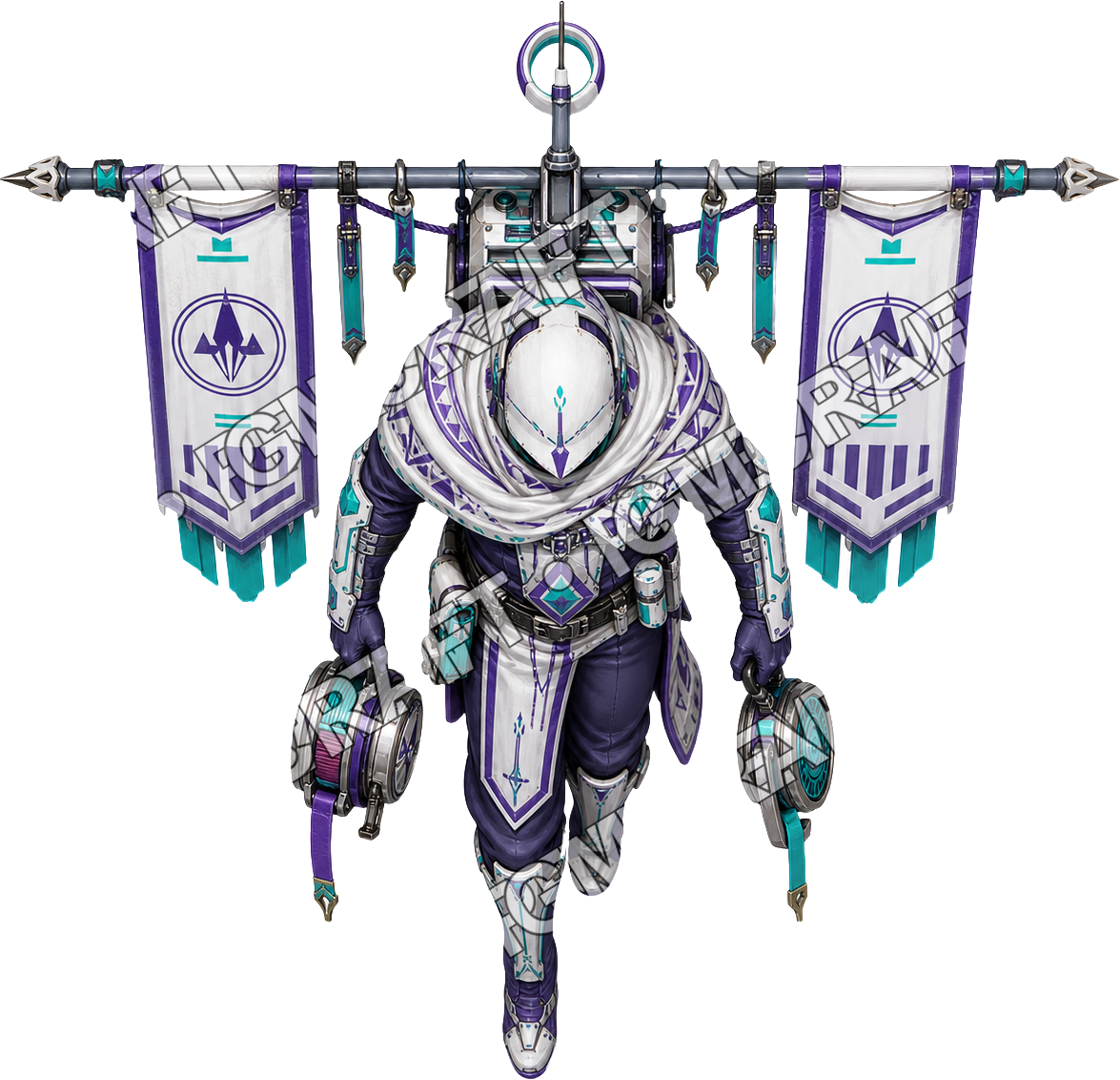 Static Banner Signaler top-down token preview