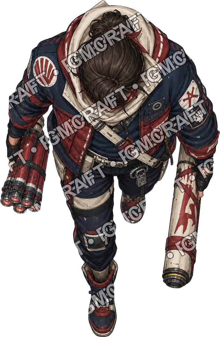 Union Flare Runner top-down token preview