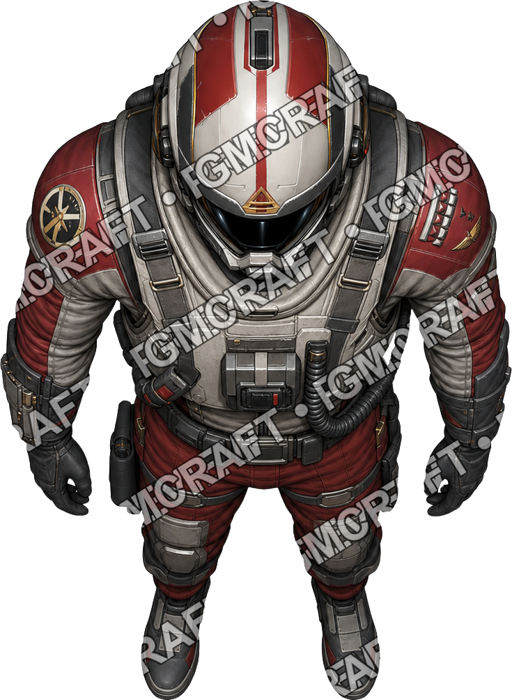 Veteran Ace Pilot top-down token preview