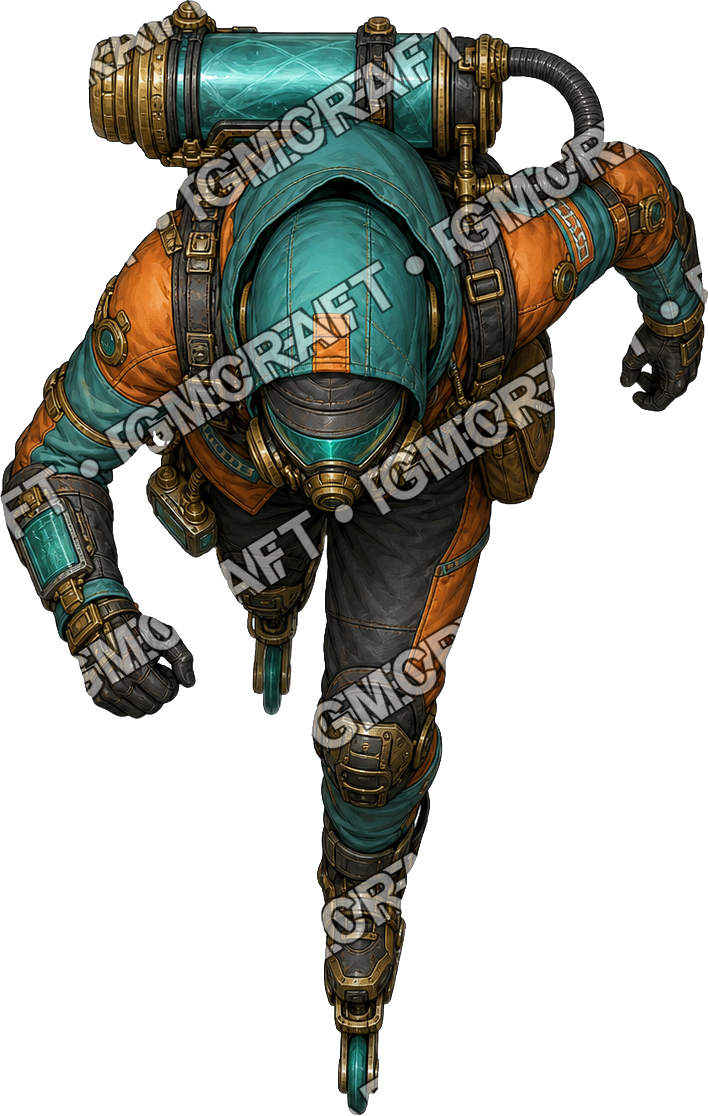 Wakebridge Runner top-down token preview
