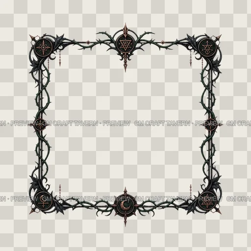 Border 09 top-down token preview