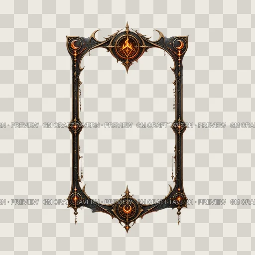 Border 16 top-down token preview