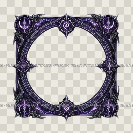 Border 30 top-down token preview
