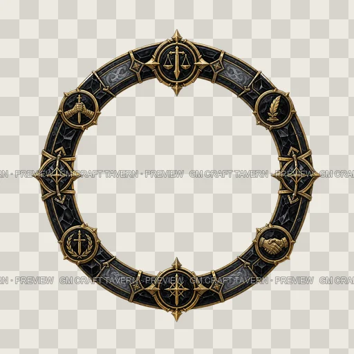 Border 26 top-down token preview