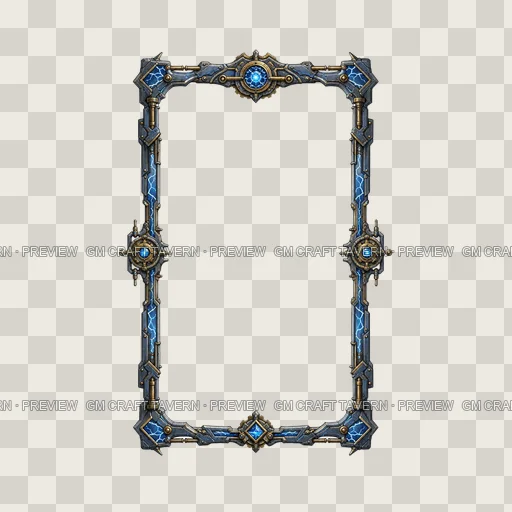 Border 11 top-down token preview