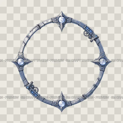 Border 45 top-down token preview