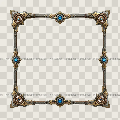 Border 47 top-down token preview