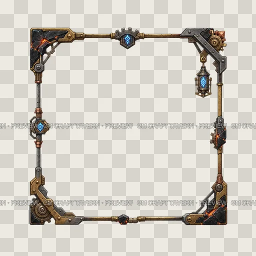 Border 50 top-down token preview