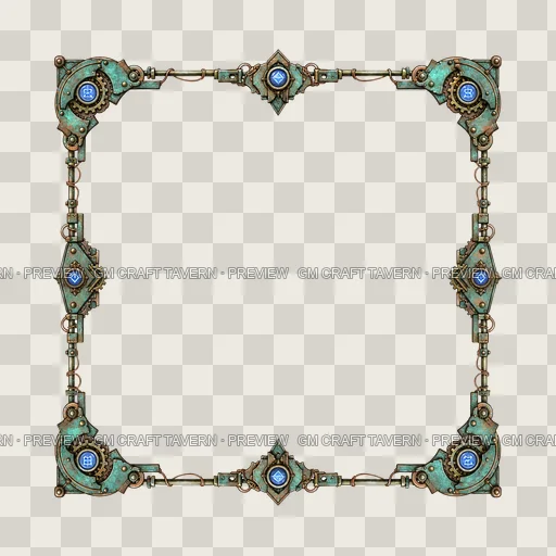 Border 53 top-down token preview