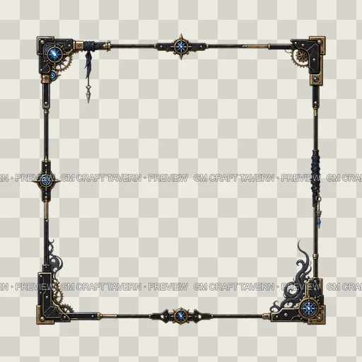 Border 54 top-down token preview