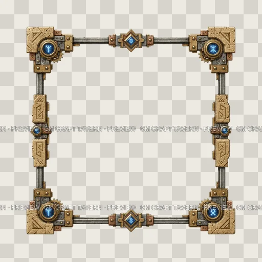 Border 55 top-down token preview
