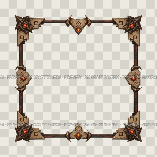 Border 55 top-down token preview