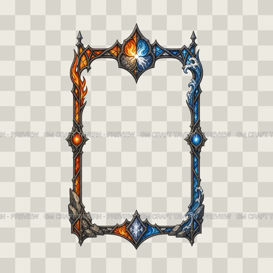 Elemental Borders product preview 9