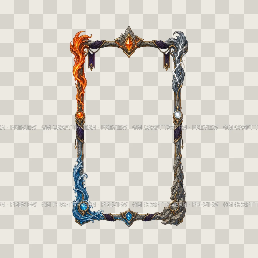 Elemental Borders product preview 10