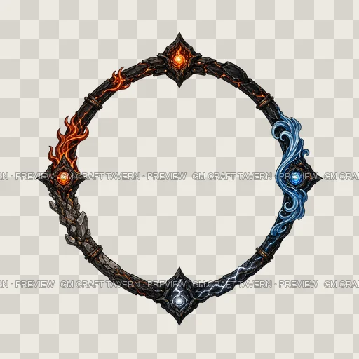 Border 27 top-down token preview