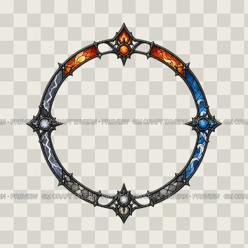 Border 28 top-down token preview