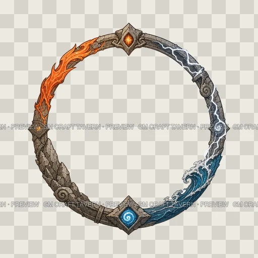 Border 41 top-down token preview