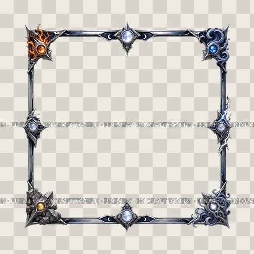 Border 68 top-down token preview