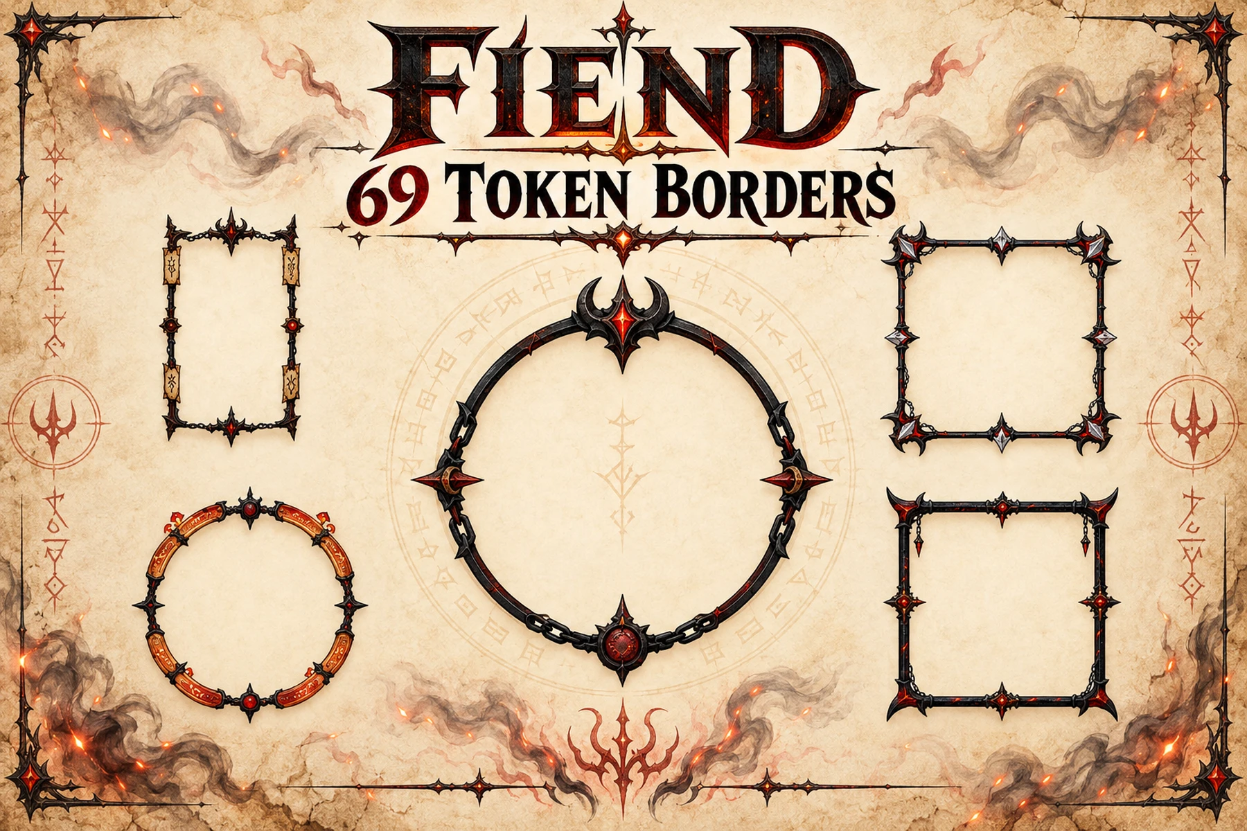69 Fiend Token Borders