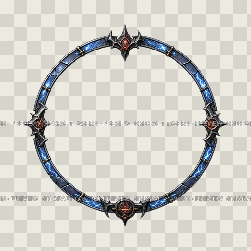 Border 34 top-down token preview