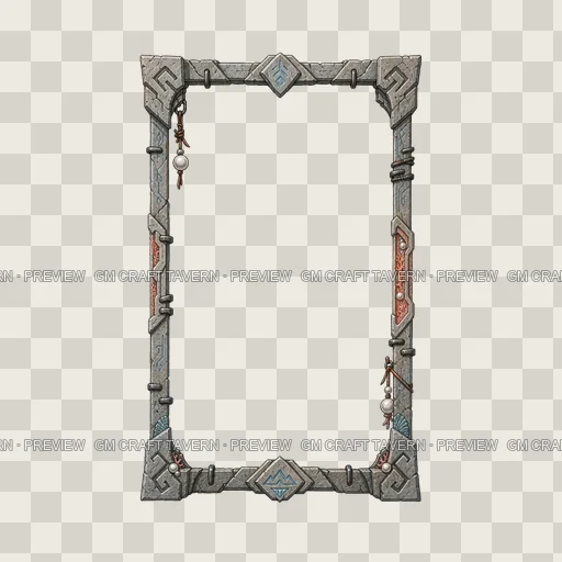 Border 10 top-down token preview