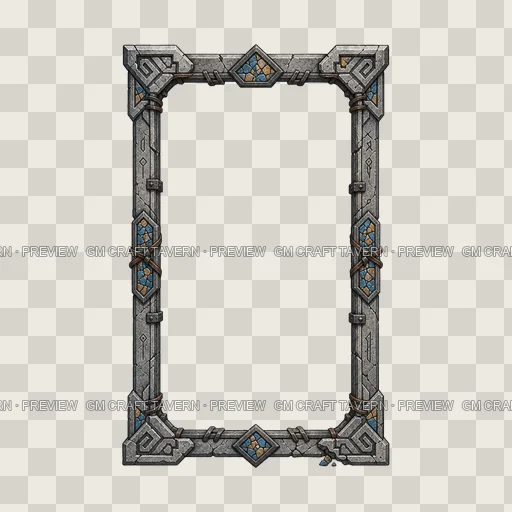 Border 21 top-down token preview
