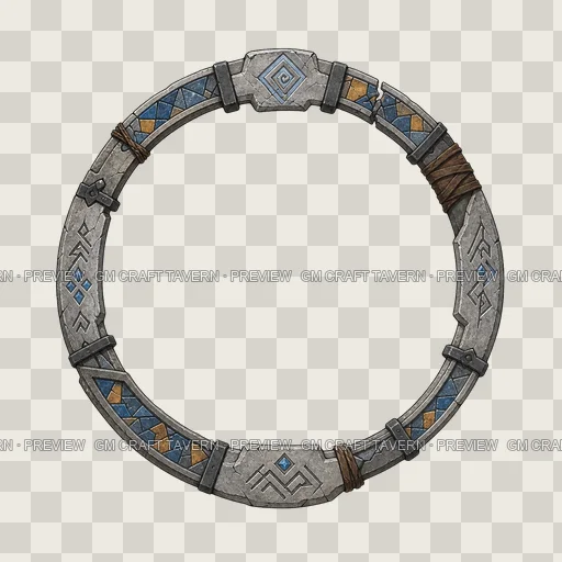 Border 44 top-down token preview