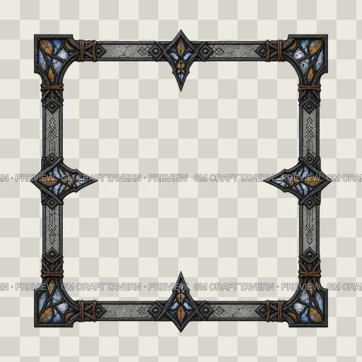 Border 51 top-down token preview
