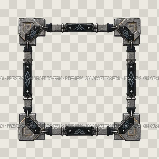 Border 54 top-down token preview