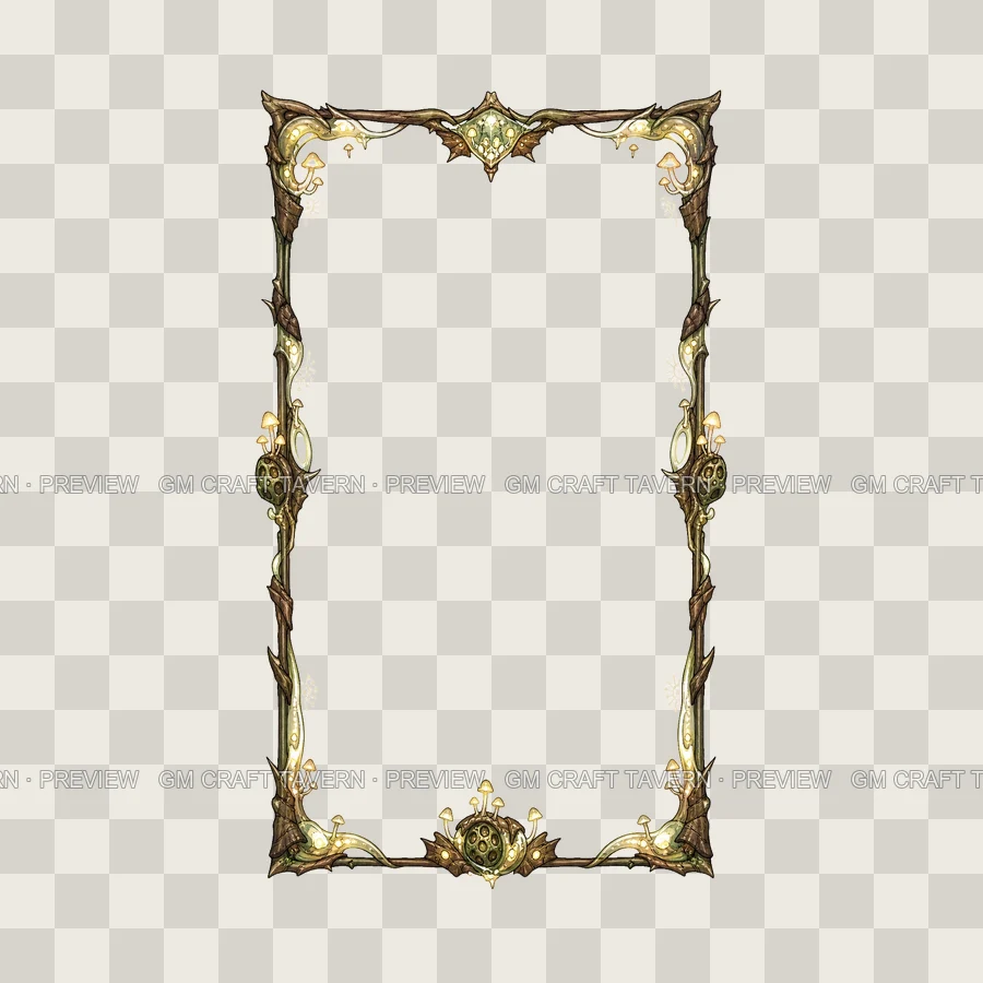 Plant Creature Borders product preview 3
