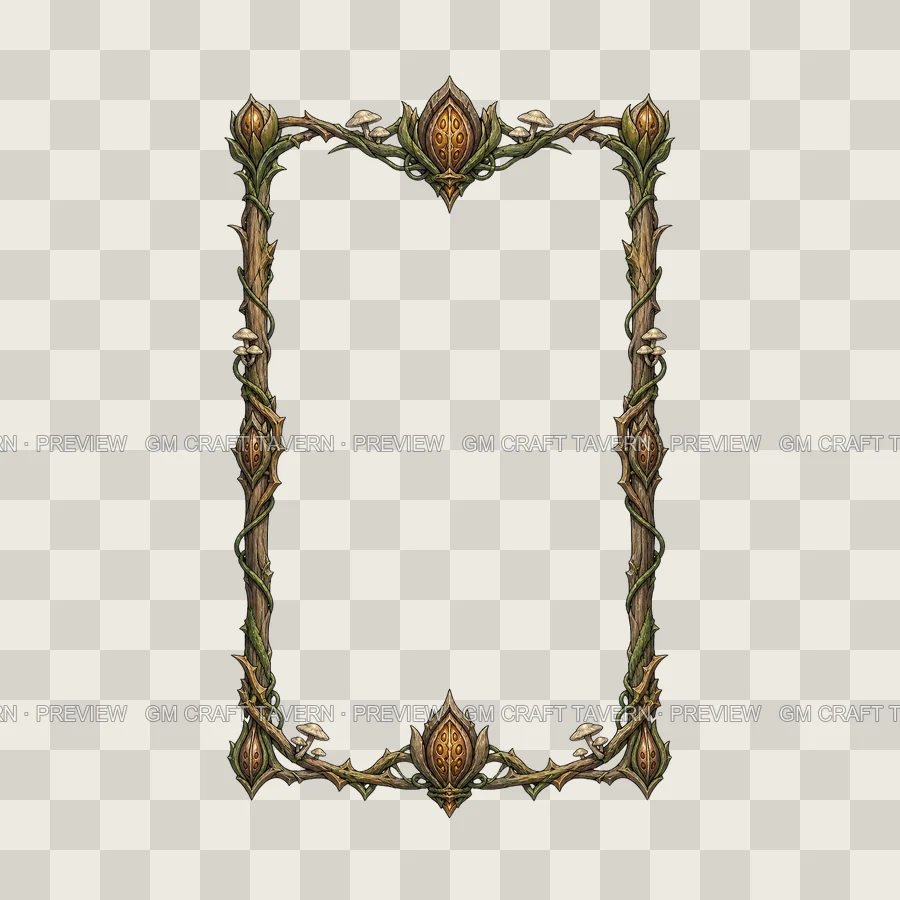 Plant Creature Borders product preview 7