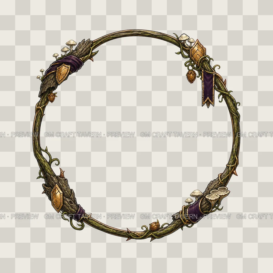 Plant Creature Borders product preview 8