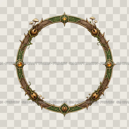 Border 25 top-down token preview