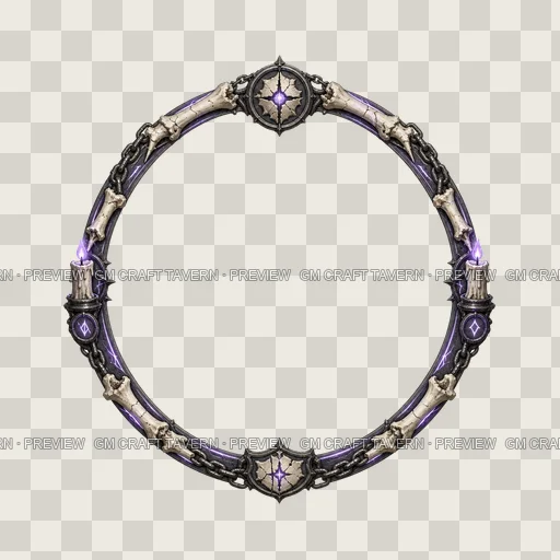 Border 40 top-down token preview