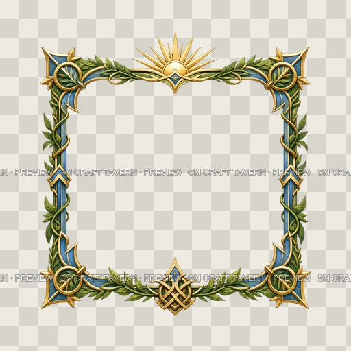 Border 33 top-down token preview