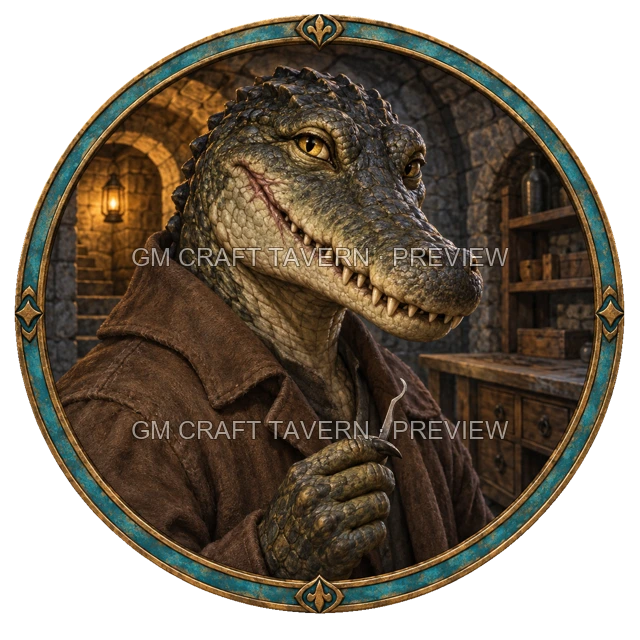 Aperçu du token vu du dessus de Varka Duskford - Roublard