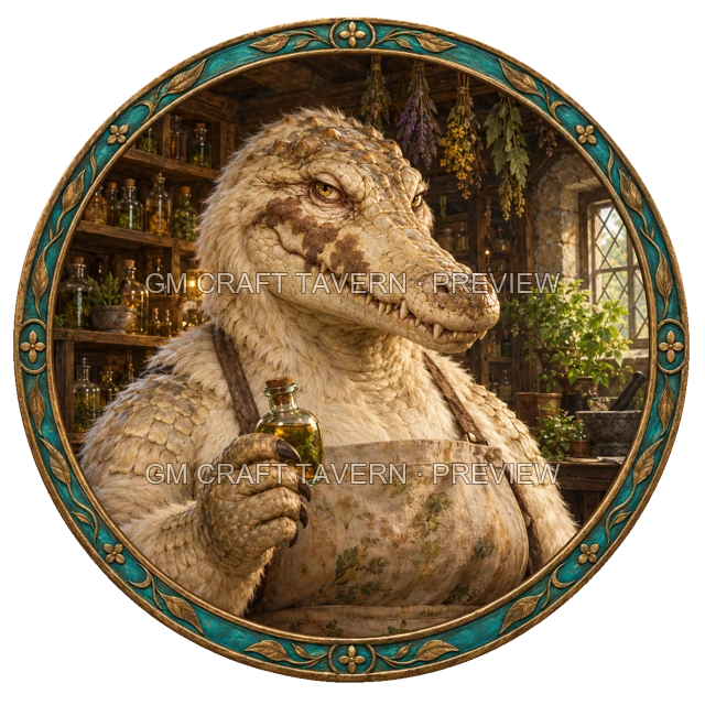 Aperçu du token vu du dessus de Urdan Birchhaven - Artificier