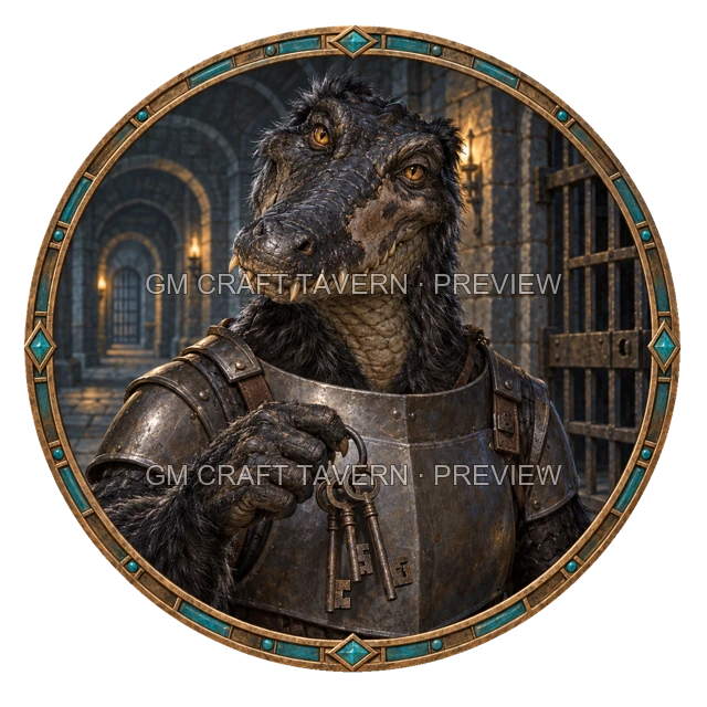 Morga Northbank - aperçu de token de garde vu du dessus