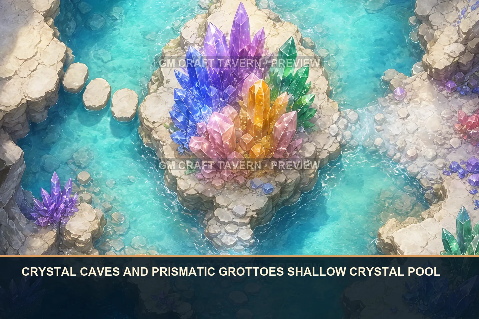 Crystal Caves & Prismatic Grottoes product preview 2