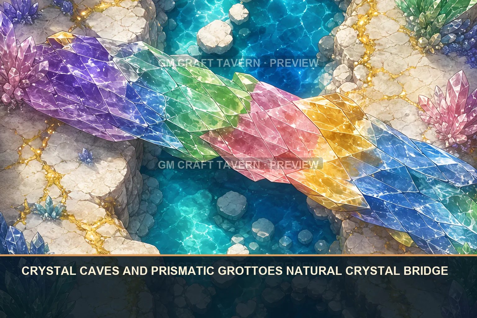 Crystal Caves & Prismatic Grottoes product preview 4