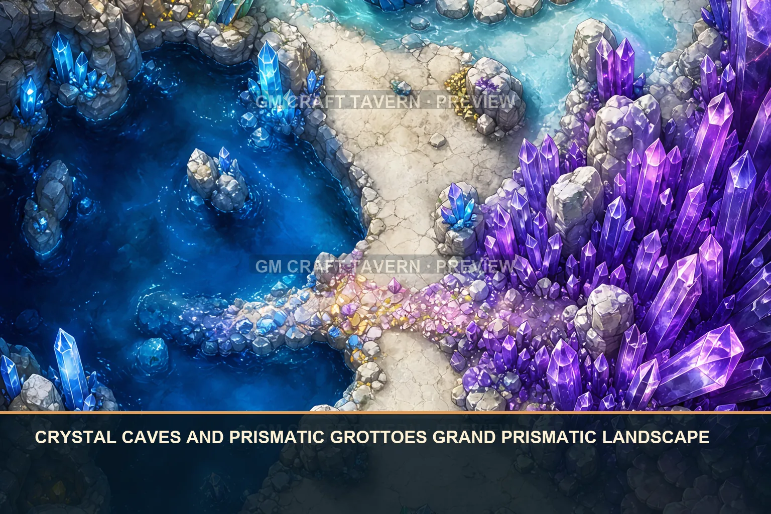 Crystal Caves & Prismatic Grottoes product preview 5