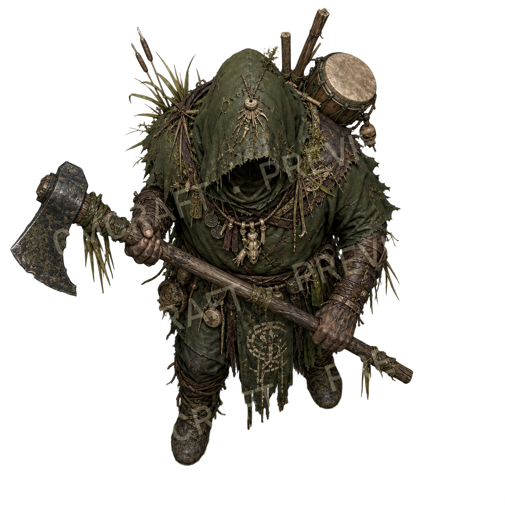 Mire Executioner top-down token preview