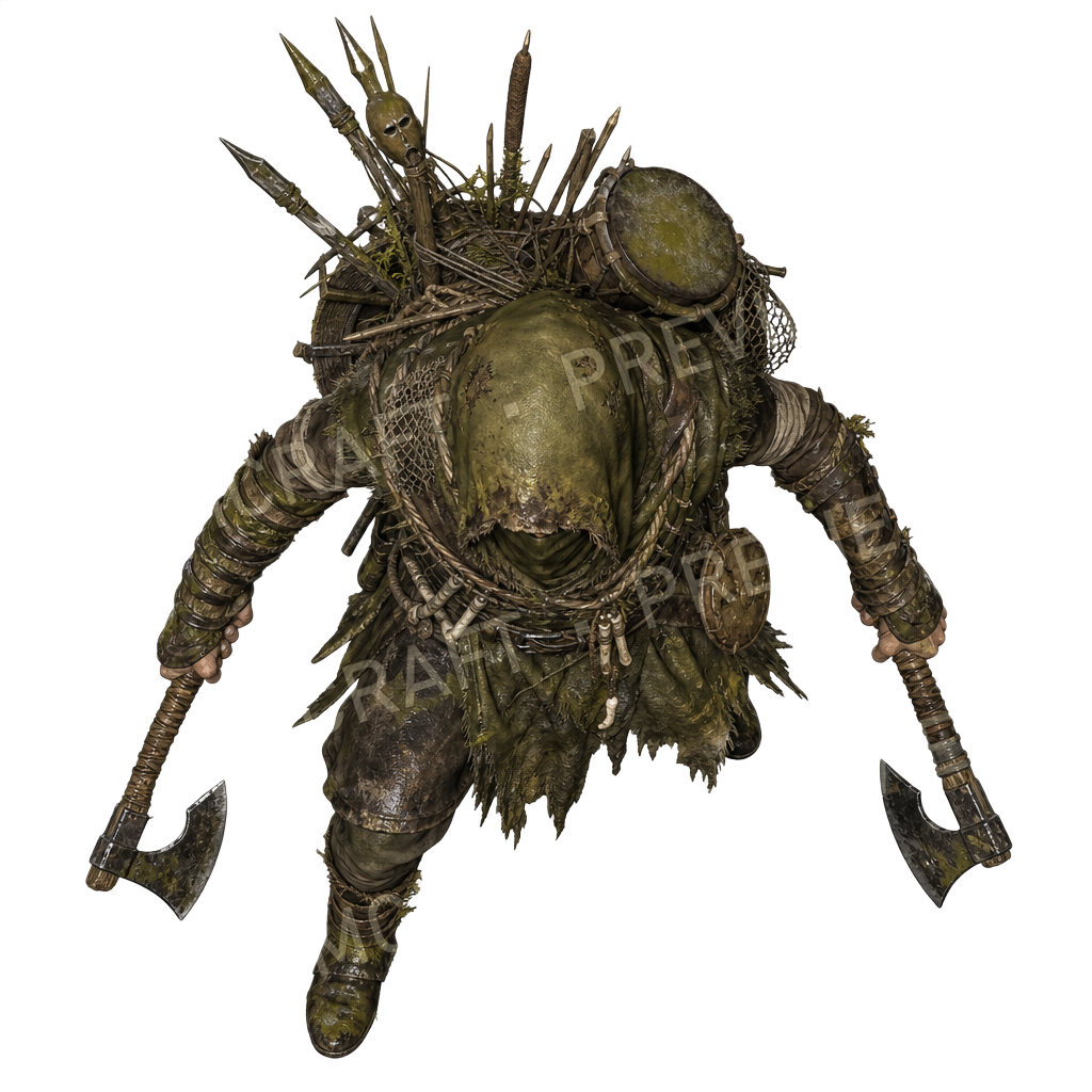 Marsh Scout top-down token preview