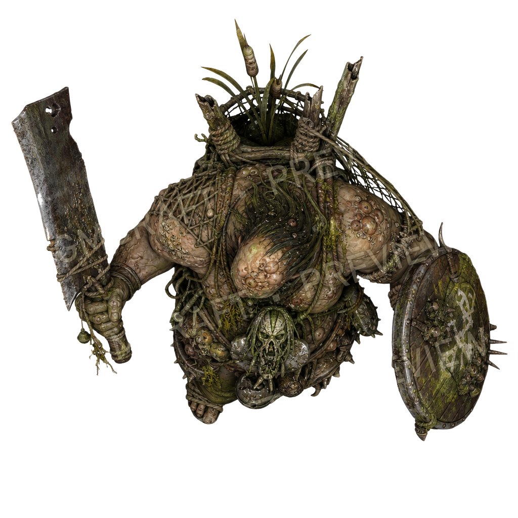 Fetid Champion top-down token preview